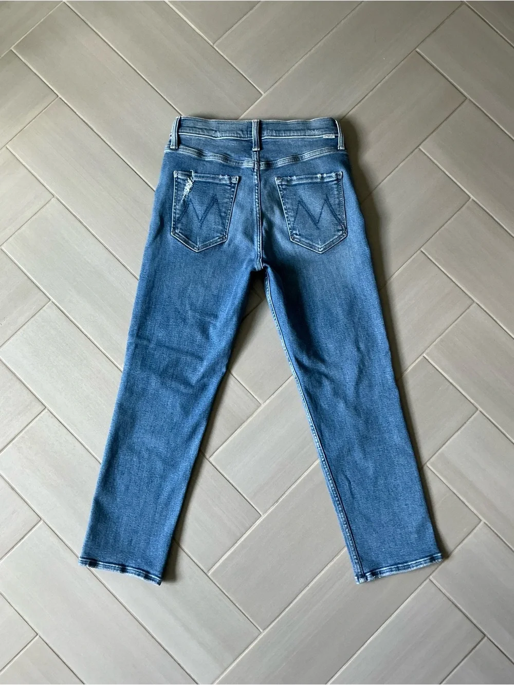 MOTHER The Tomcat Ankle Straight Leg Jeans